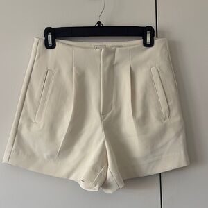 a new day Women's High Waist Beige Shorts